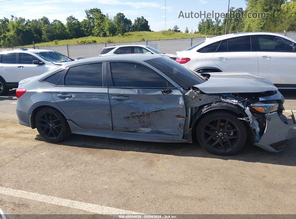 2HGFE2F58RH580618 2024 HONDA CIVIC Gray Widok wnętrza 360 stopni
