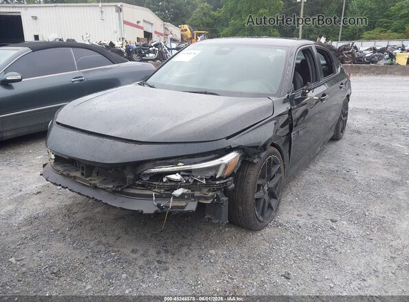 2HGFE2F58SH510235 2025 HONDA CIVIC Черный Передняя левая четверть