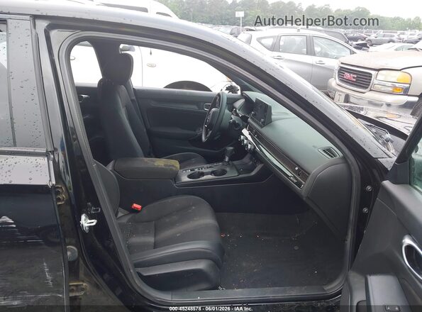 2HGFE2F58SH510235 2025 HONDA CIVIC Черный Вид салона спереди