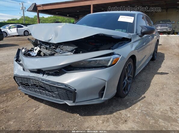 2HGFE2F58SH523356 2025 HONDA CIVIC Gray Widok z przodu