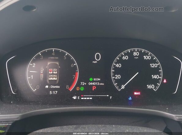 2HGFE2F58SH531036 2025 HONDA CIVIC Синий Вид задних сидений