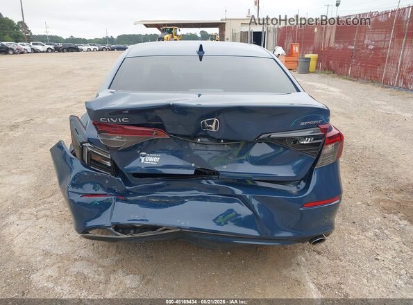 2HGFE2F58SH531036 2025 HONDA CIVIC Синий Вид спереди