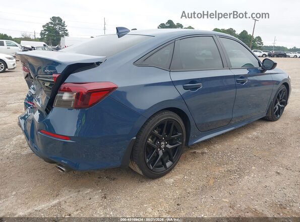 2HGFE2F58SH531036 2025 HONDA CIVIC Синий Задняя правая четверть
