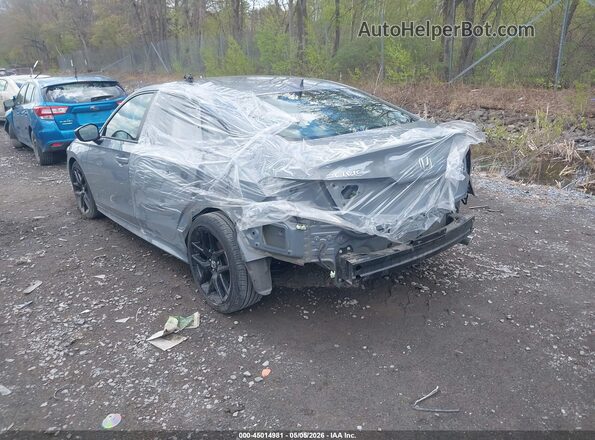 2HGFE2F58SH545003 2025 HONDA CIVIC Gray Հետևի ձախ