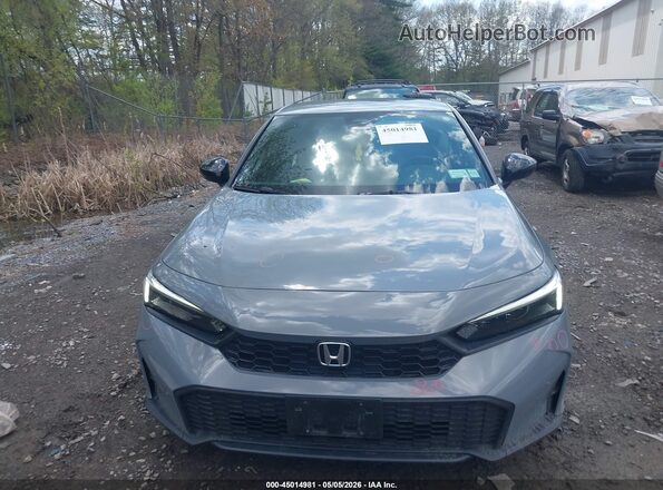 2HGFE2F58SH545003 2025 HONDA CIVIC Gray Սարքավորումների վահանակի տեսք