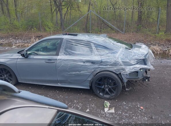 2HGFE2F58SH545003 2025 HONDA CIVIC Gray Սալոնի 360 աստիճան տեսք