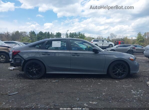 2HGFE2F58SH545003 2025 HONDA CIVIC Gray Սալոնի հետևի տեսք