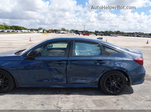 2HGFE2F58SH553666 2025 HONDA CIVIC Blue წინა ხედი