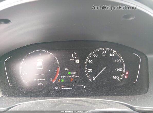 2HGFE2F58SH553666 2025 HONDA CIVIC Blue უკანა სავარძლების ხედი