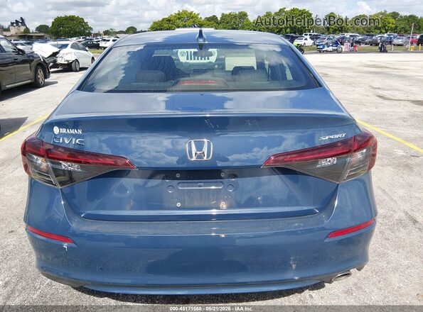 2HGFE2F58SH553666 2025 HONDA CIVIC Blue 