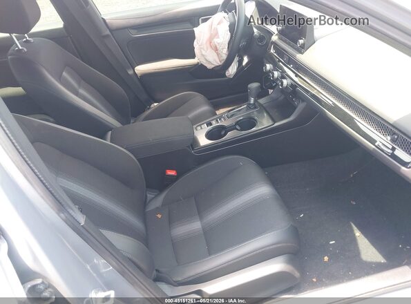 2HGFE2F58SH585369 2025 HONDA CIVIC Gray Widok wnętrza z przodu