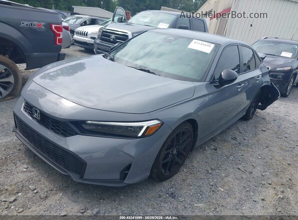 2HGFE2F58TH526677 2026 HONDA CIVIC Gray Front left