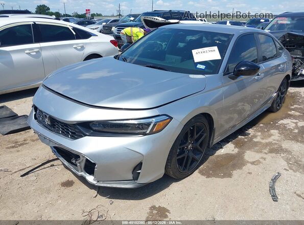 2HGFE2F58TH564779 2026 HONDA CIVIC Silver Vista tres cuartos delantera izquierda