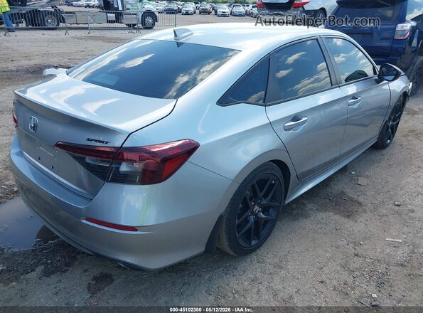 2HGFE2F58TH564779 2026 HONDA CIVIC Silver Trasero derecho