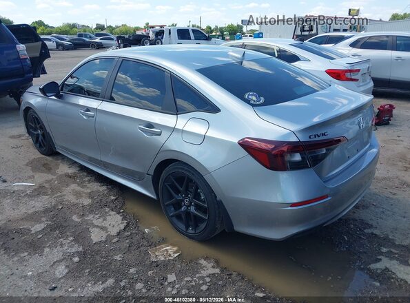 2HGFE2F58TH564779 2026 HONDA CIVIC Silver Trasero izquierdo