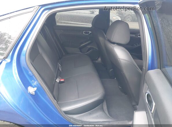 2HGFE2F59NH518784 2022 HONDA CIVIC Blue Widok naklejki z numerem VIN