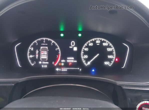 2HGFE2F59NH518784 2022 HONDA CIVIC Blue Widok tylnych siedzeń