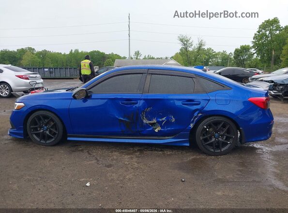 2HGFE2F59NH518784 2022 HONDA CIVIC Blue Widok wnętrza 360 stopni