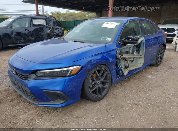 2HGFE2F59NH543118 2022 HONDA CIVIC Синий 