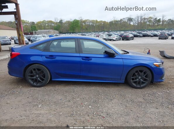 2HGFE2F59NH543118 2022 HONDA CIVIC Синий 
