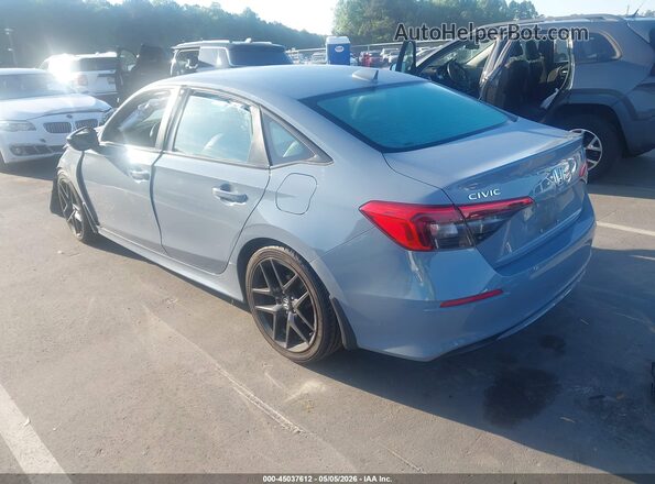 2HGFE2F59NH543832 2022 HONDA CIVIC Gray Հետևի ձախ