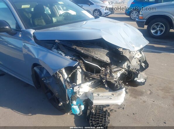 2HGFE2F59NH543832 2022 HONDA CIVIC Gray Դիմացի տեսք