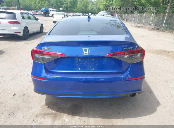 2HGFE2F59NH557956 2022 HONDA CIVIC Синий 