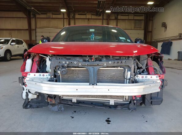 2HGFE2F59NH566480 2022 HONDA CIVIC Red წინა ხედი