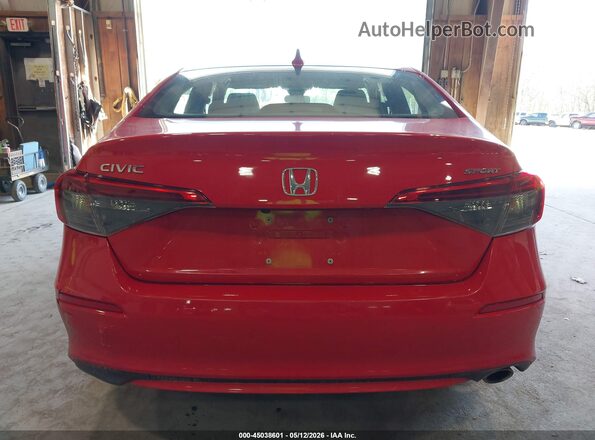 2HGFE2F59NH566480 2022 HONDA CIVIC Red 