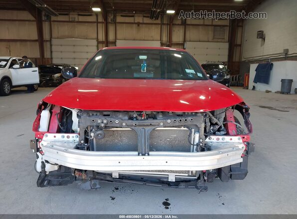 2HGFE2F59NH566480 2022 HONDA CIVIC Red ხელსაწყოთა პანელის ხედი