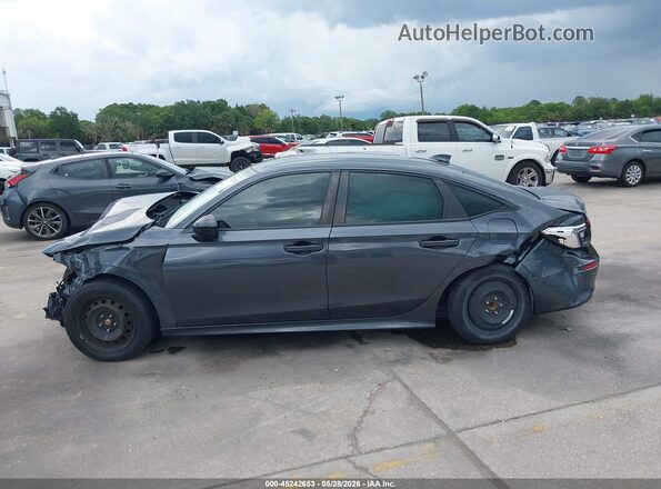 2HGFE2F59NH592593 2022 HONDA CIVIC Gray 