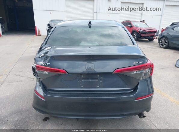 2HGFE2F59NH592593 2022 HONDA CIVIC Gray 