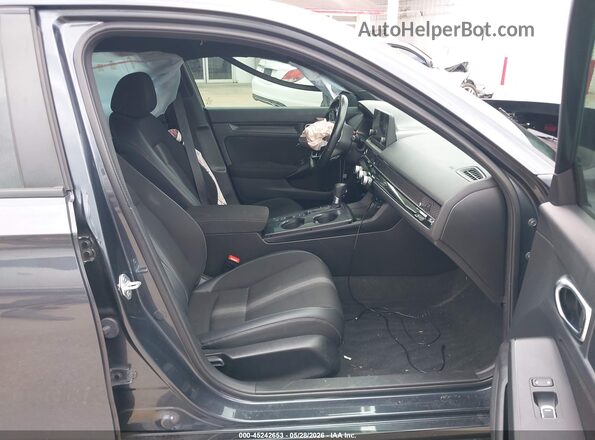 2HGFE2F59NH592593 2022 HONDA CIVIC Gray წინა სალონის ხედი