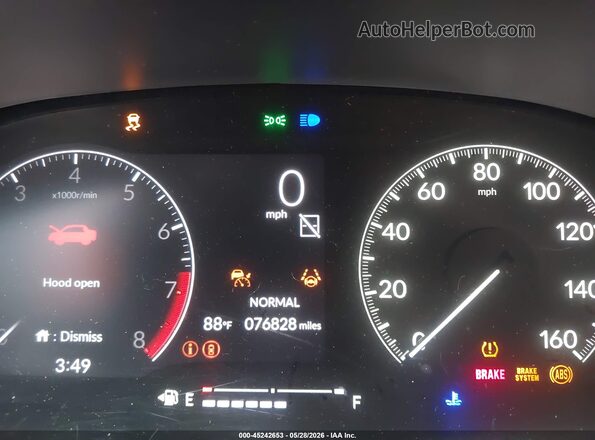 2HGFE2F59NH592593 2022 HONDA CIVIC Gray 