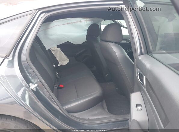 2HGFE2F59NH592593 2022 HONDA CIVIC Gray VIN კოდის სტიკერის ხედი