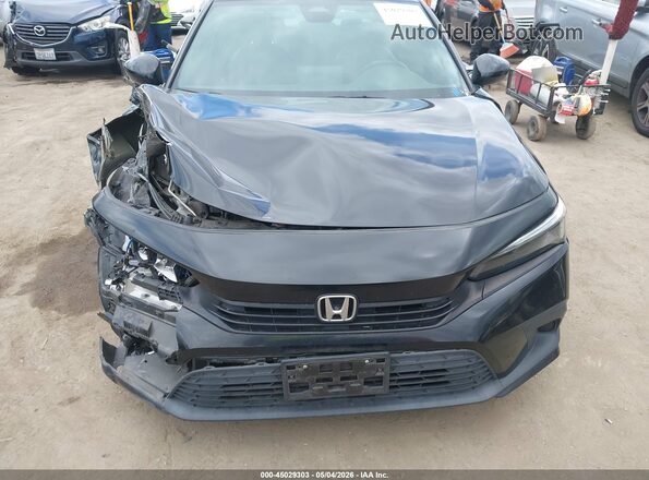2HGFE2F59PH537032 2023 HONDA CIVIC Черный Вид спереди
