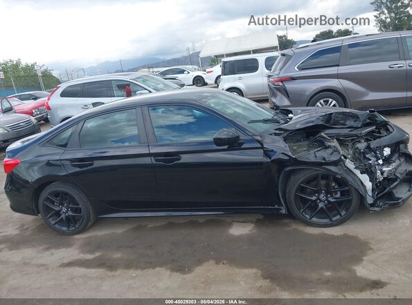 2HGFE2F59PH537032 2023 HONDA CIVIC Черный Вид задней части салона