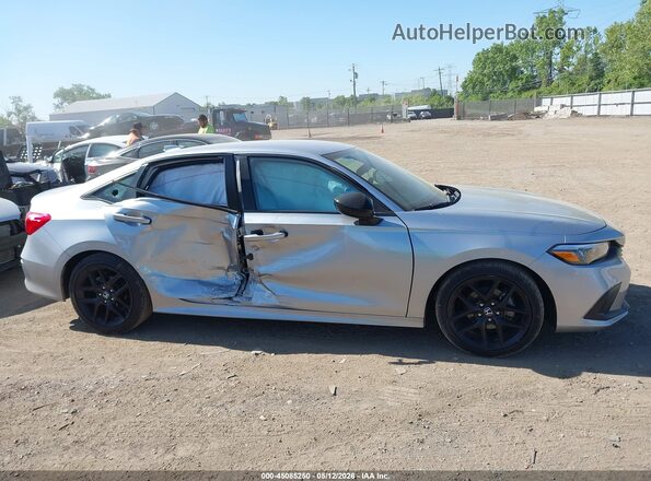 2HGFE2F59RH509136 2024 HONDA CIVIC Silver Vista interior trasera