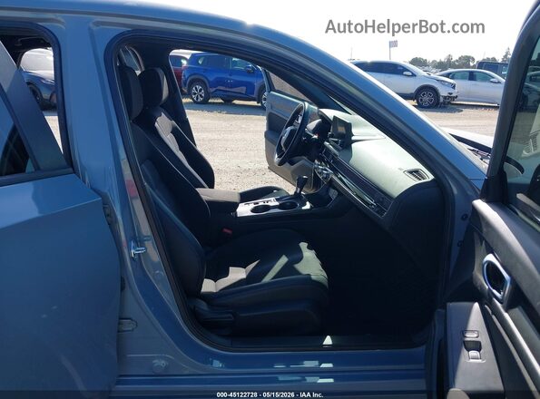 2HGFE2F59RH561673 2024 HONDA CIVIC Blue წინა სალონის ხედი