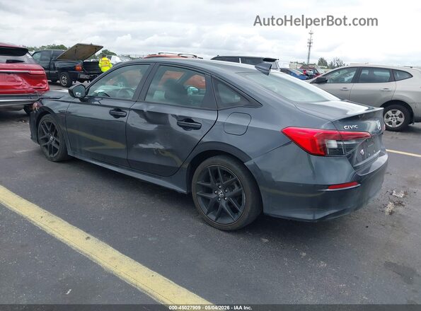 2HGFE2F59RH592633 2024 HONDA CIVIC Gray Rear left