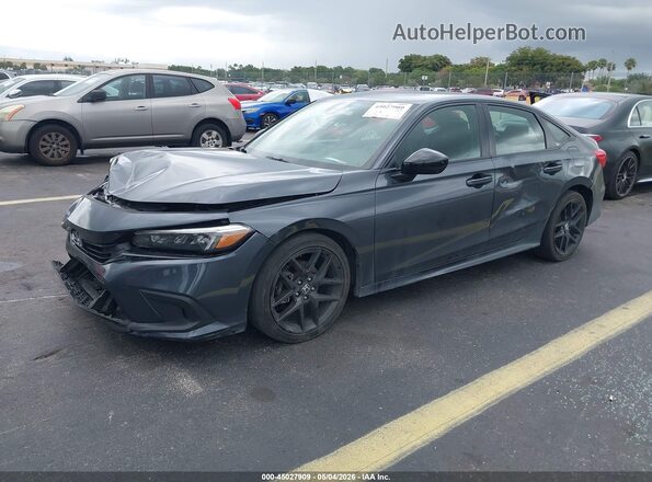 2HGFE2F59RH592633 2024 HONDA CIVIC Gray Front left