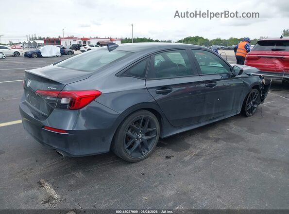 2HGFE2F59RH592633 2024 HONDA CIVIC Gray Rear right