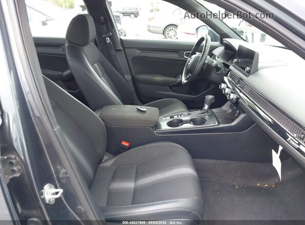 2HGFE2F59RH592633 2024 HONDA CIVIC Gray Front interior view