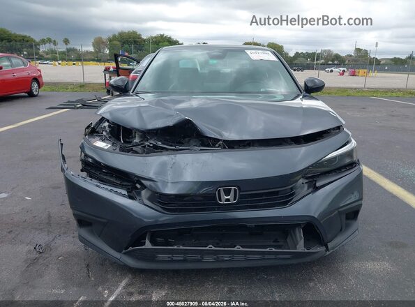2HGFE2F59RH592633 2024 HONDA CIVIC Gray Instrument cluster view