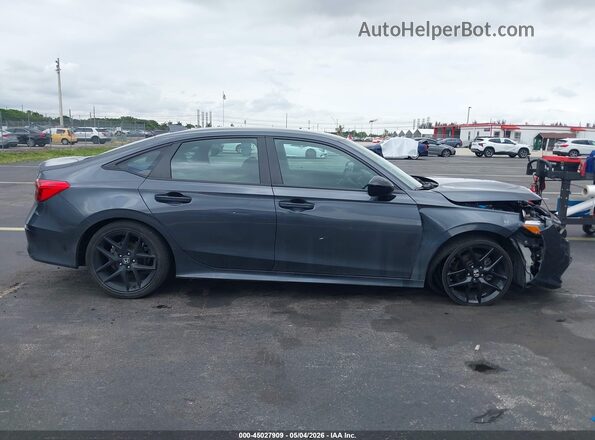 2HGFE2F59RH592633 2024 HONDA CIVIC Gray Rear interior view