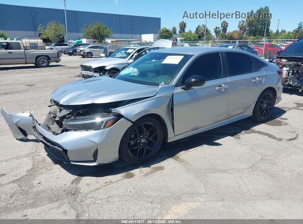 2HGFE2F59SH538531 2025 HONDA CIVIC Silver Передня ліва чверть