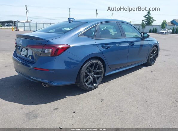 2HGFE2F59TH507801 2026 HONDA CIVIC Blue Հետևի աջ
