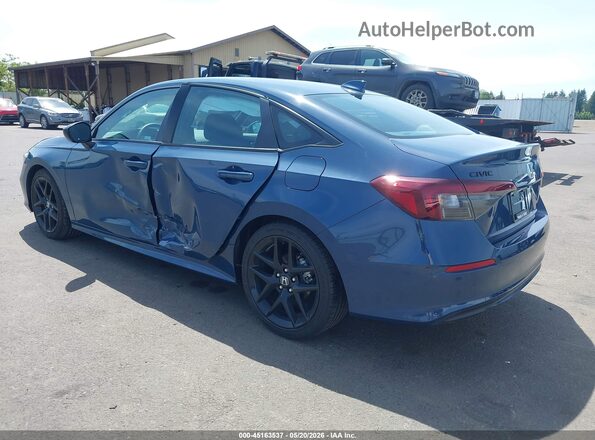 2HGFE2F59TH507801 2026 HONDA CIVIC Blue Հետևի ձախ