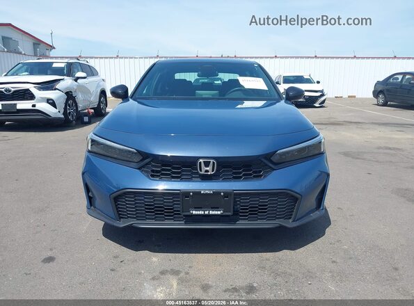 2HGFE2F59TH507801 2026 HONDA CIVIC Blue Սարքավորումների վահանակի տեսք
