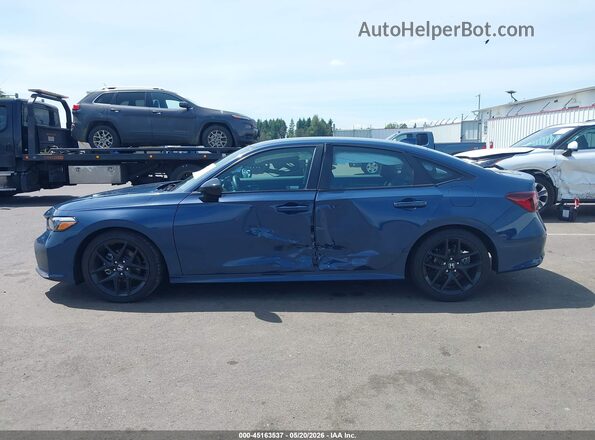 2HGFE2F59TH507801 2026 HONDA CIVIC Blue Սալոնի 360 աստիճան տեսք